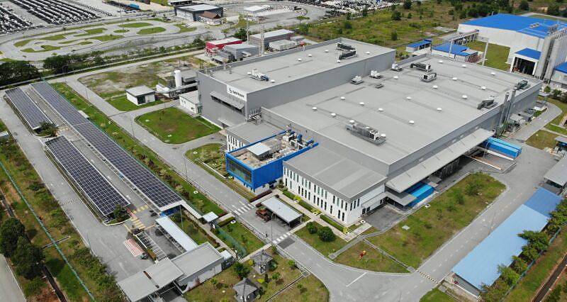 Safran factory facilities aerial
