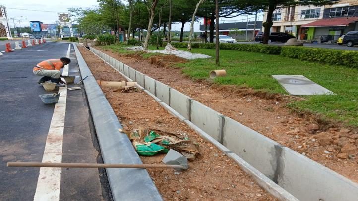 Junction opening and road upgrade at Jalan Gapi 1A, Sungai Chik